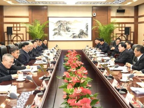 农业农村部与甘肃省委省政府举行工作会谈