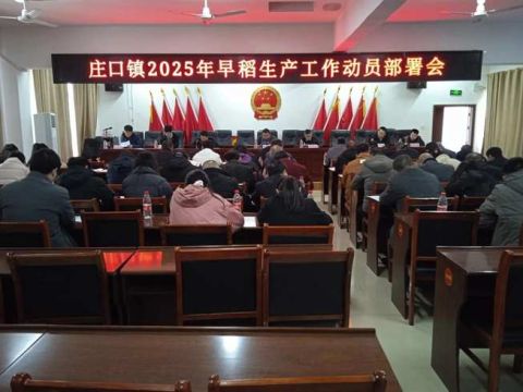 江西会昌县庄口镇全面推进2025年早稻生产工作