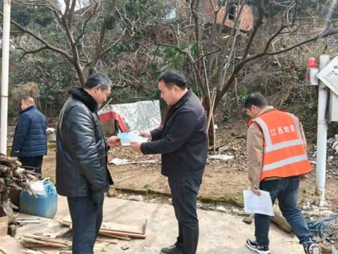 江西湖口：双钟镇启动汛前地灾隐患“拉网式”排查