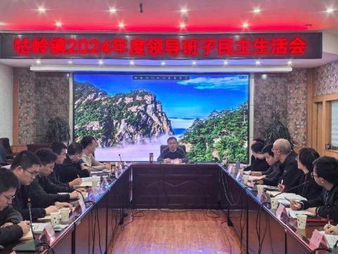 江西省庐山市牯岭镇召开2024年度领导班子民主生活会