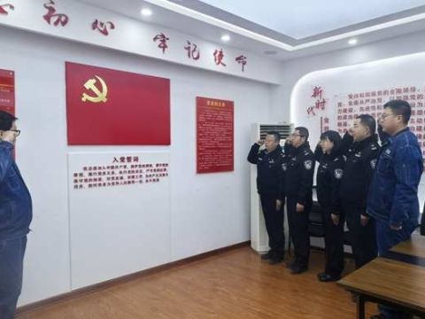 甘肃省公安厅森林公安局祁连山分局隆畅河派出所与国网肃南县供电公司联合开展主题党日活动