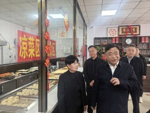 衡水市民政局局长平荣峰同志调研老年助餐工作