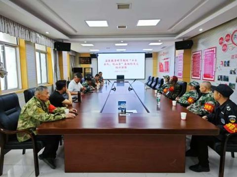 江西省庐山市温泉镇：以练为战筑防线 以训促防保平安