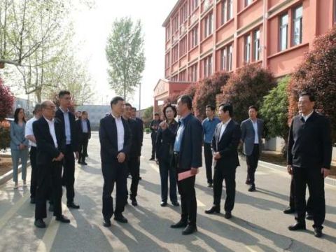 山东省人大常委会领导来枣庄市中区开展义务教育“一法一条例”执法检查活动