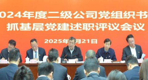 江西省水投集团：创新“三个三”机制  抓实党组织书记抓基层党建述职评议工作