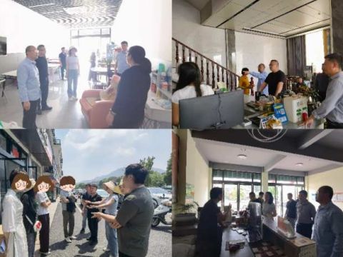 江西省庐山市温泉镇联合市场监督管理局开展综合执法行动