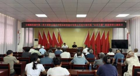 亳州市谯城区古城镇祖寨村：开展“红色引擎”联建帮带主题党日活动