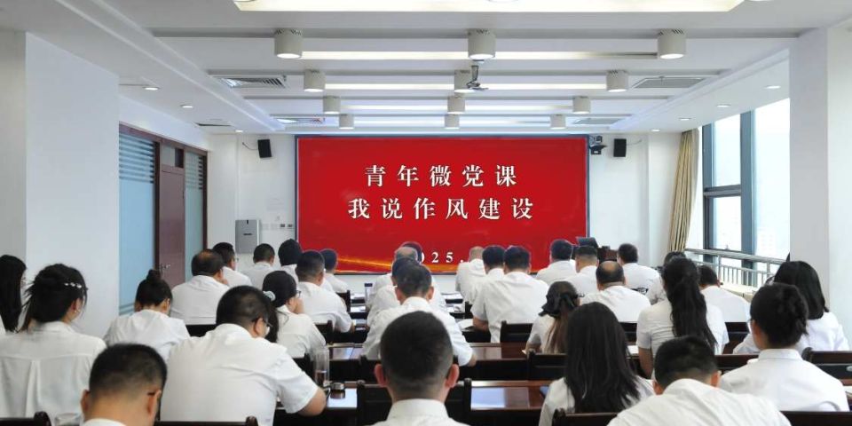 地质四队开展“青年微党课—我说作风建设”活动