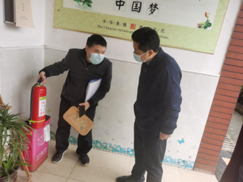 湖南武冈市副市长尹放平带队深入敬老院开展安全工作大检查