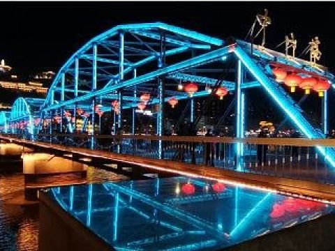 向百年铁桥致敬——兰州中山桥见证了城市翻天覆地的变化